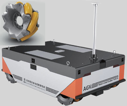 AGV pour charges lourdes - Wuxi Frederick Measurement and Control Instrument Co., Ltd. - à guidage optique