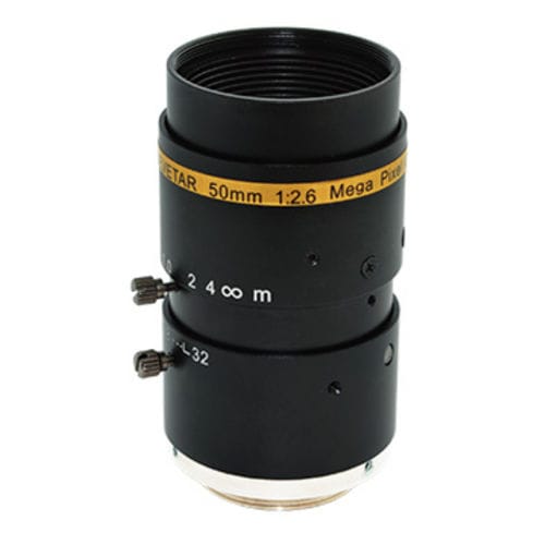 Objectif de caméra pour la vision industrielle - E3122F - Xiamen Leading Optics Co., Ltd - haute résolution / à résolution mégapixel / à faible distorsion