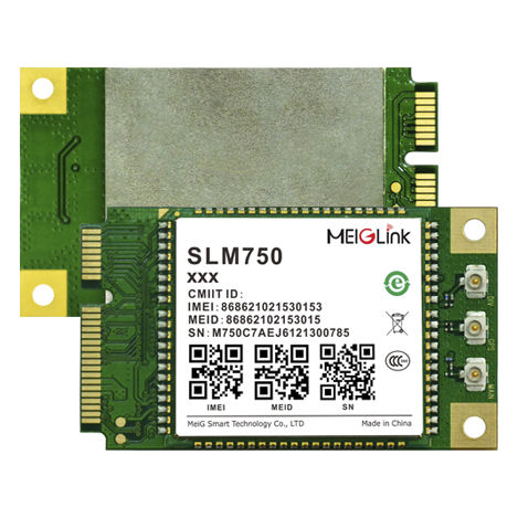 Module de communication GPRS - SLM750 mini PCIe - MeiG Smart Technology Company - GSM / GPS / sans fil