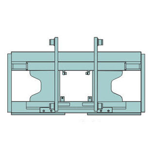Tablier à déplacement latéral - ZC series - Anqing Liandong Engineering Trucks Attachments Co., Ltd
