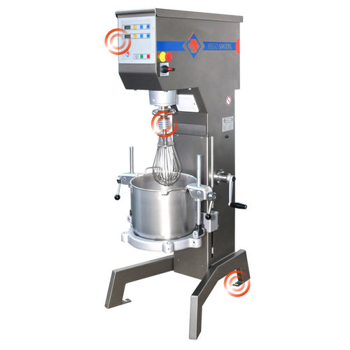 Agitateur planétaire - SM series - Rego Herlitzius GmbH - batch / de pâte / pour crème