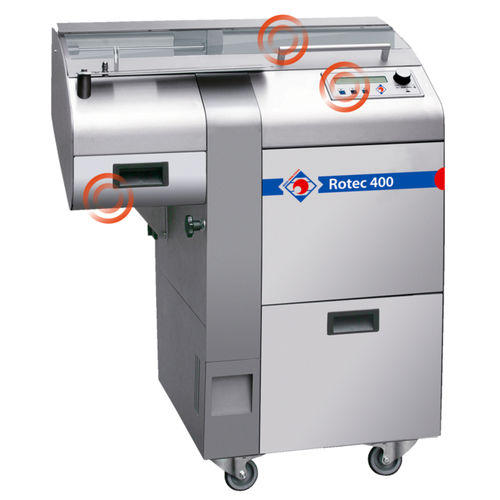 Coupeuse à pain industrielle automatique - ROTEC series - Rego Herlitzius GmbH - à disque