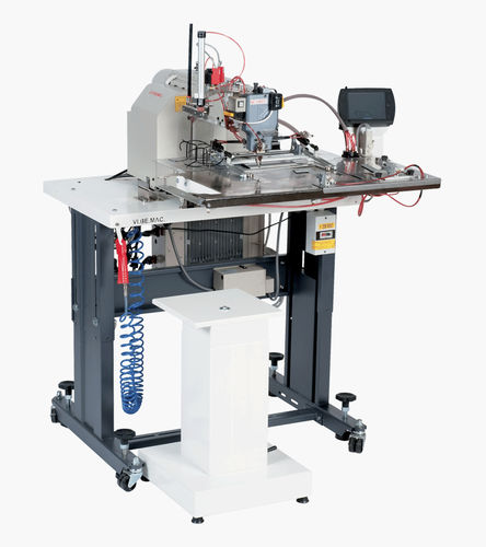 Machine à coudre point noué - 1010V4 series - VI.BE.MAC. - à deux aiguilles / à 2 fils / pour motifs