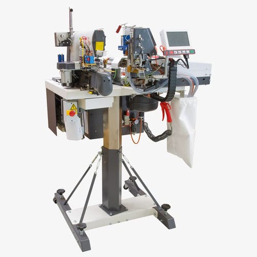 Machine à coudre à deux aiguilles - 4650EV9@UP3 - VI.BE.MAC. - à 2 fils / pour tissus élastomères / de passant de ceinture
