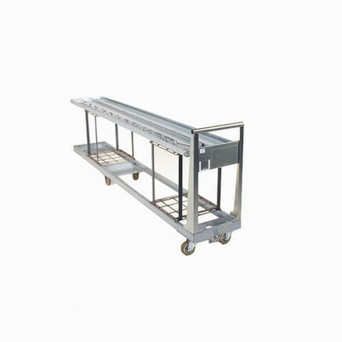 Chariot de transport - Rollis Transatlantic - Labadis - de stockage / d'atelier / en acier galvanisé