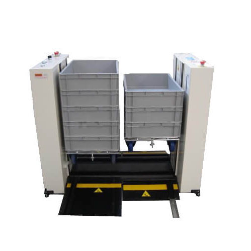 Élévateur de pile de bord de ligne - L0056 - Labadis - ergonomique