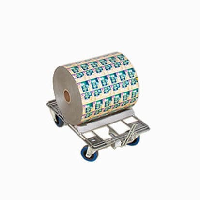 Chariot de transfert - Rollis Bobines V - Labadis - de stockage / de manutention / en acier galvanisé