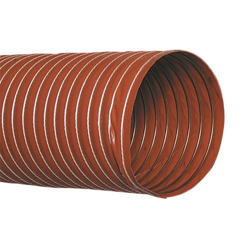 Tuyau flexible pour gaz - RYLFLEX SILICONE I - KURIYAMA EUROPE - pour air chaud / en acier galvanisé / en fibre de verre