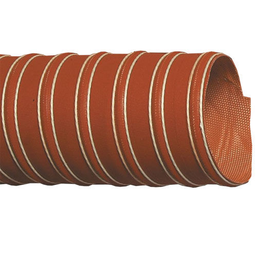 Tuyau flexible pour gaz - RYLFLEX SILICONE II - KURIYAMA EUROPE - pour air chaud / en acier galvanisé / en fibre de verre
