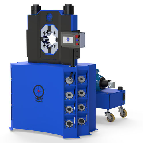 Sertisseuse pour flexible hydraulique - PHC150 - Prensso Máquinas  - automatique / hydraulique / contrôlée par PLC