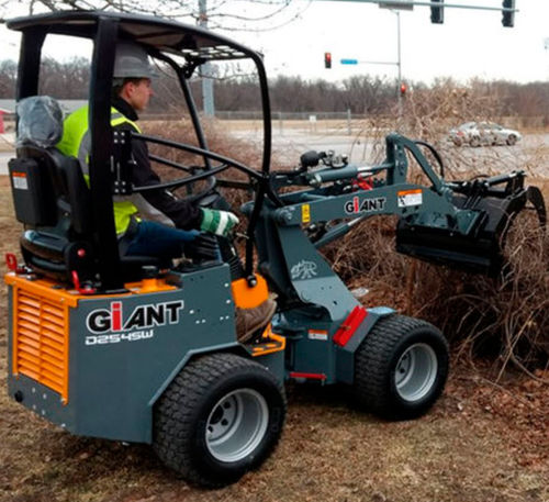 Chargeuse à roues - D254SW - TOBROCO - GIANT - articulée / compacte