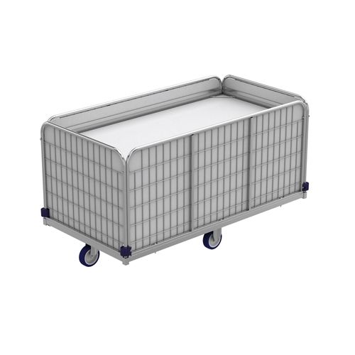 Roll-conteneur pour textiles - ML 14478-0.79 - Samarit CZ s.r.o. - avec base en plastique