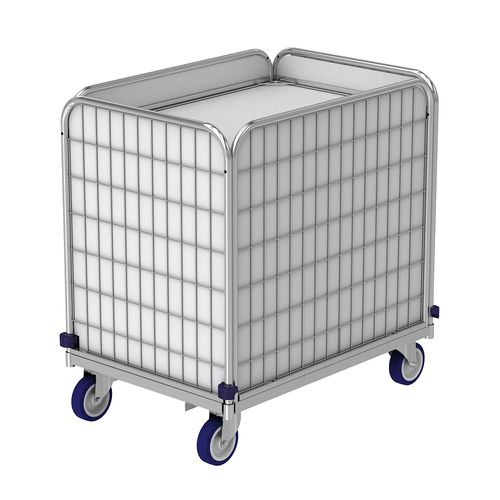 Roll-conteneur pour textiles - ML 8661-0,9 - Samarit CZ s.r.o. - avec base en plastique