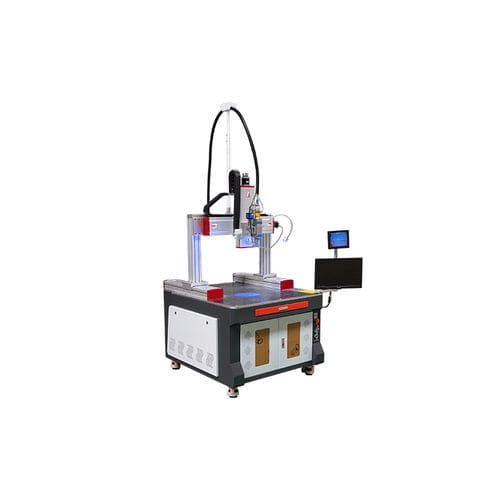 Machine de soudage laser à fibre - DXTECH CNC Machine Co., Ltd. - automatique / sur pieds / pour composants électroniques