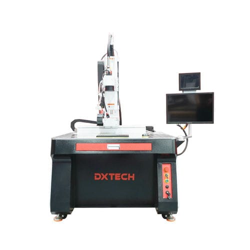 Machine de soudage laser à fibre - DXTECH CNC Machine Co., Ltd. - automatique / sur pieds / pour métal