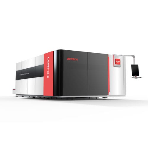 machine de découpe avec table d'échange - DXTECH CNC Machine Co., Ltd.