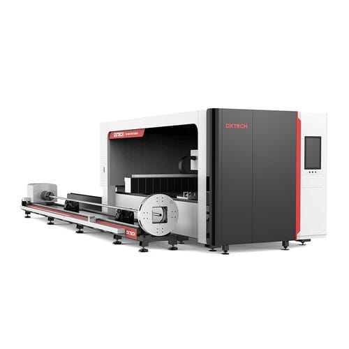 Machine de découpe laser à fibre - SLT series - DXTECH CNC Machine Co., Ltd. - pour aluminium / pour acier inoxydable / pour acier au carbone