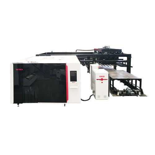 Machine de découpe laser à fibre - 1530SP6T - DXTECH CNC Machine Co., Ltd. - pour acier au carbone / de tôle / de tubes