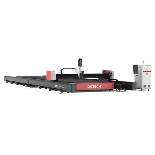 Machine de découpe laser à fibre - W - DXTECH CNC Machine Co., Ltd. - pour aluminium / pour acier inoxydable / pour acier au carbone