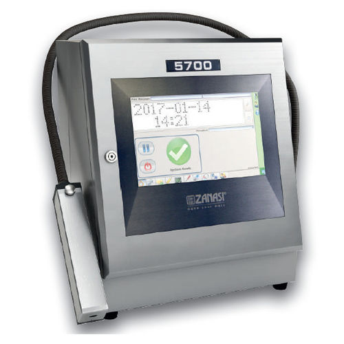 Machine de marquage à jet d'encre continu - Z5700 - Zanasi - intégrable / compacte / de code-barres