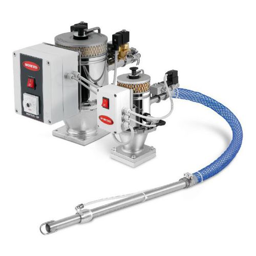 Chargeur à trémie pour granulés plastiques - VTP, VP, VTM series - Moretto