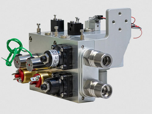 Manifold pour électrovanne - Air Engineering Controls Ltd - multivoie / pour appareil médical / pour air