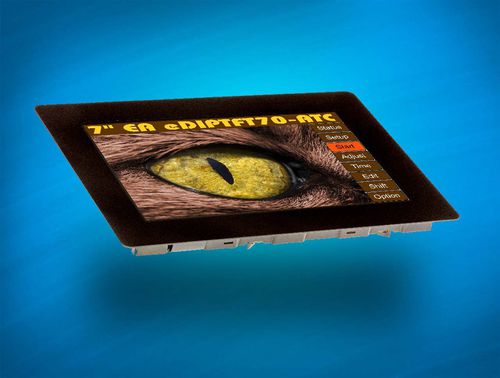 Afficheur TFT LCD - EDIPTFT series - DISPLAY VISIONS GmbH - à écran tactile résistif / à technologie capacitive projetée / couleur