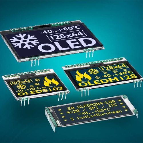 Module d'affichage tactile - EA OLED series - DISPLAY VISIONS GmbH - à technologie capacitive projetée / OLED / PMOLED