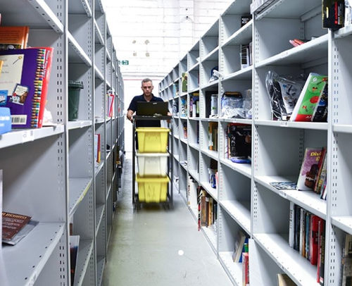 Rayonnage de bureau - Linpac Storage Systems - à étagères / par accumulation / mobile