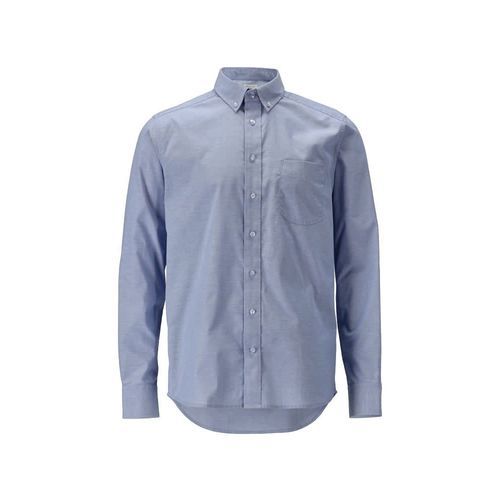 Chemise de travail - 20404-745 - Mascot Workwear - en coton / bleue / L