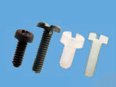 Vis de fixation - MOS series - Molveno - à tête cylindrique / fendue / en plastique