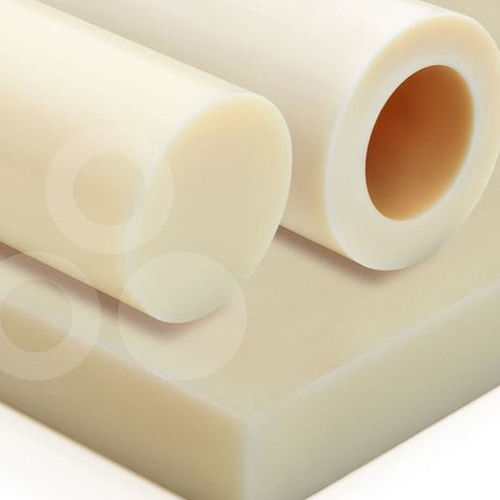 Nylon 6 en plaque - TECAST T EF natural - NYLATRON - en barre / en tube