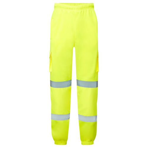 Pantalon haute visibilité - EHV07 - Supertouch - de travail / en polyester recyclé / pour construction