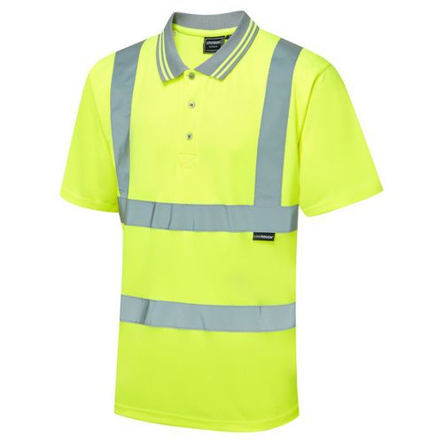 Polo haute visibilité - EHV03 - Supertouch - de travail / à protection UV / en polyester recyclé