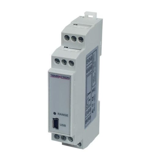 Conditionneur de signal analogique - TEM18T  - Tempatron - configurable / USB / sur rail DIN