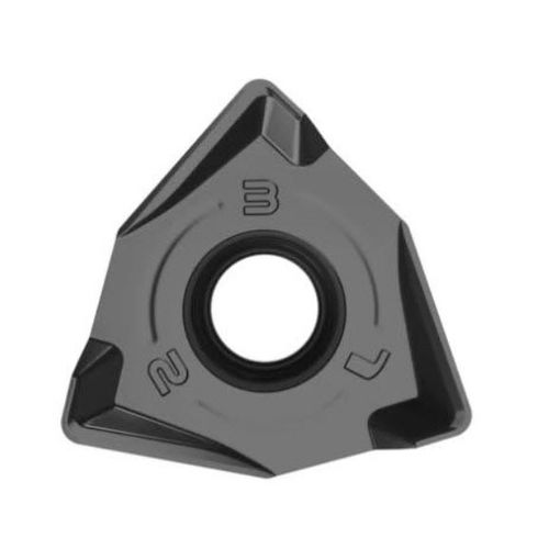 Plaquette de coupe amovible de fraisage - XNEX 080612-F - Sharp metal srl - pour acier / pour métal