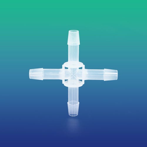 Connecteur de tube en croix - Ami Polymer Pvt. Ltd - en polypropylène