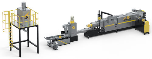 Installation de recyclage de plastique - RECO series - Genius Machinery Co., Ltd - avec granulation / sur ligne de process