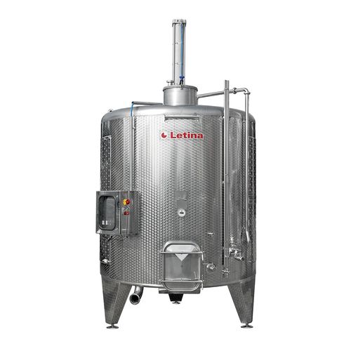 Récipient de mélange - VIP series - Letina - de fermentation / pour le vin / de vinification