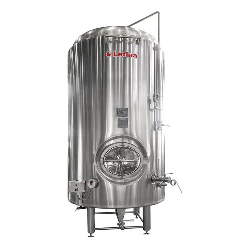 Récipient à bière - ZBB series - Letina - en inox / cylindrique / sous pression