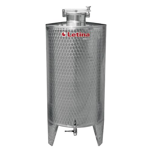 Récipient de stockage - ZR series - Letina - pour les spiritueux distillés / en inox / cylindrique