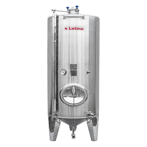 Récipient pour huile d'olive - ZU series - Letina - de stockage / en inox / cylindrique