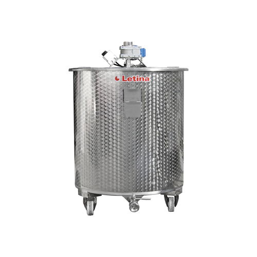 Récipient de mélange - M series - Letina - pour le vin / pour l'industrie alimentaire et de la boisson / en inox