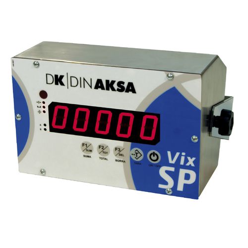 Indicateur de pesage affichage LCD - VIX-SP - DINAKSA PESAJE - affichage à LED / mural / portable