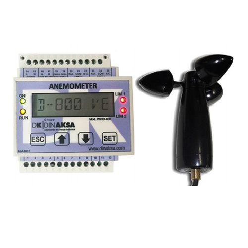 Anémomètre à coupelles - WIND-E725 - DINAKSA PESAJE - numérique / compact / avec alarme