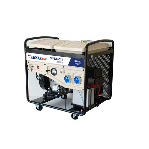 Groupe électrogène diesel - TM7500AD1-M - Teksan - triphasé / portable / sur roulettes