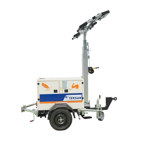 Tour d'éclairage à LED - TJ14PE5L-LE - Teksan - hybride / sur batterie / à moteur thermique
