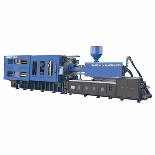 Presse à injecter horizontale - SHE728G - NINGBO SANSHUN MACHINERY & TECHNOLOGY CO.,LTD - hydraulique / à genouillères