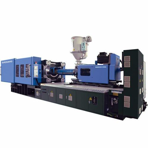 Presse à injecter horizontale - SHE528-HD  - NINGBO SANSHUN MACHINERY & TECHNOLOGY CO.,LTD - hydraulique / nylon / à genouillères