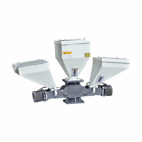 Doseur-mélangeur à vis - SSM series - NINGBO SANSHUN MACHINERY & TECHNOLOGY CO.,LTD - pour presse à injecter / proportionnel / automatique
